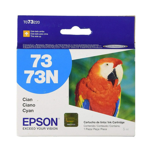 Cartucho Epson T073 Cyan 5600 Cx3900/t30/tx220 5ml T0732 /vc