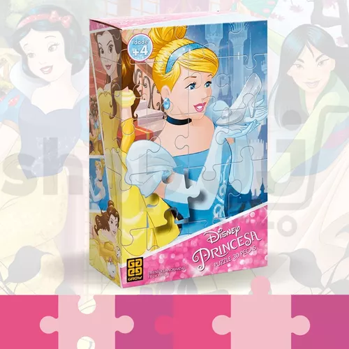 Disney 300/500/1000 peças quebra-cabeças princesa cinderela quebra