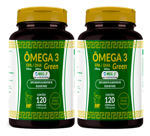 Black Friday Omega 3 1000mg Hf Suplements 2x 120 Caps