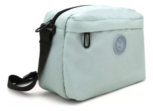 Bandolera Morral Cartera Trendy C/ Correa Urbana Color Aqua