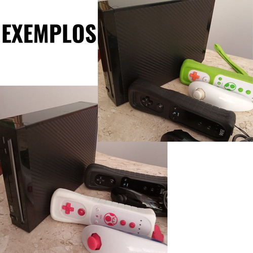 Console Nintendo Wii Completo (totalmente Revisado) Preto 110v