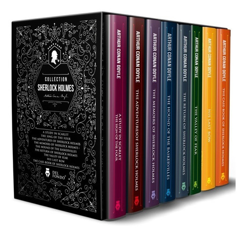 Sherlock Holmes Complete Collection - 8 Tomos - Conan Doyle