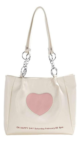 Ophlid Lindos Bolsos De Mano Para Mujeres Y Niñas, Corazón, 