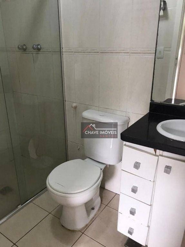 Imagem 14 de 26 de Apartamento À Venda, 78 M² Por R$ 527.000,00 - Aparecida - Santos/sp - Ap3072