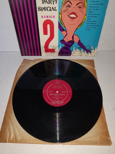 Adam Stag Party Special Number 2 Vinyl Lp Fax Records (Usado)