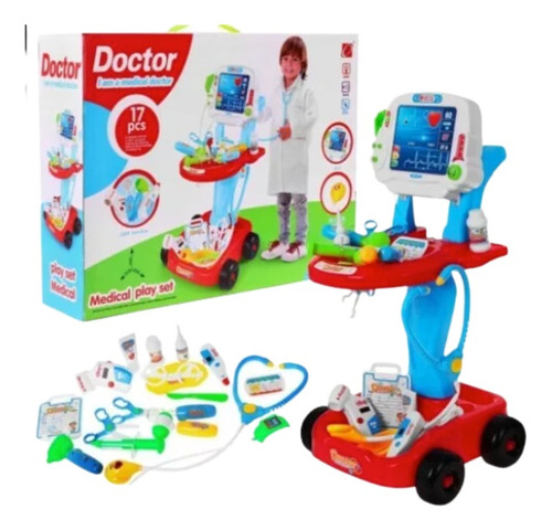 Juguete Set Medico Doctor Infantil Desarrollo Intelectual 