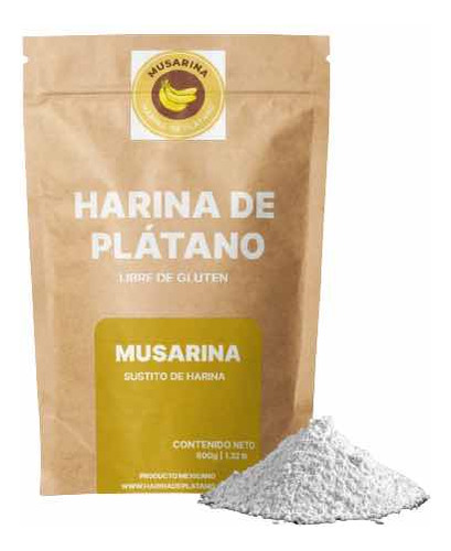 Harina De Plátano Macho Artesanal Keto 450g