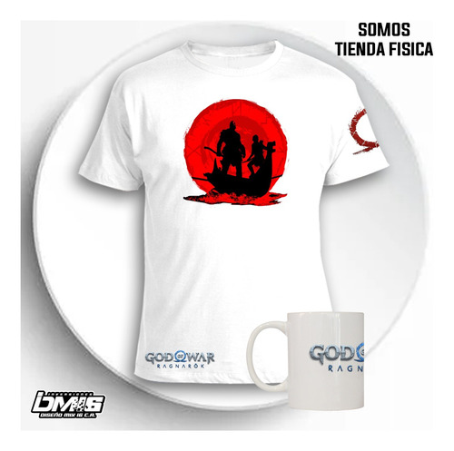 Franela Y Taza Personalizada Sublimada Good Of War  Diseñ0