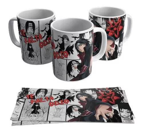 Caneca Naruto Personalizada de Plástico do Itachi Akatsuki Kakashi Sasuke  Hinata Mangá Anime Presente Xícara Polímero Quadrinho Filme Série  Personagens 10 no Shoptime