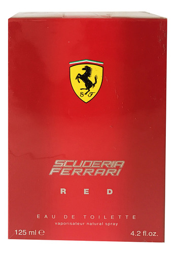 Locion Scuderia Ferrari Red 125 Ml