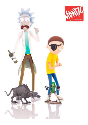 Rick & Morty 1/6 Deluxe Exclusive Set Mondo Original