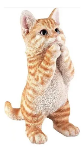 comprar Eatingbiting 8 Estatuas De Gato Rezando Para Jardín, Escultu