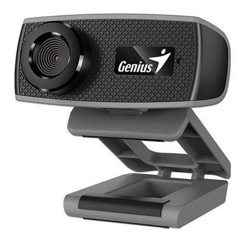 Camara Web Webcam 720p Hd Micrófono Usb Genius 1000x Negro