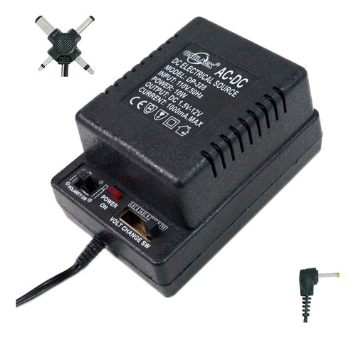 Adaptador Universal De Corriente Osblack Dp-328 110v 1000ma