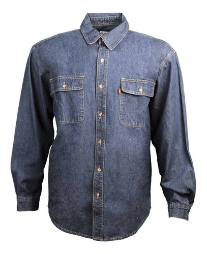 Camisa En Jean De Dotacion Para Hombre