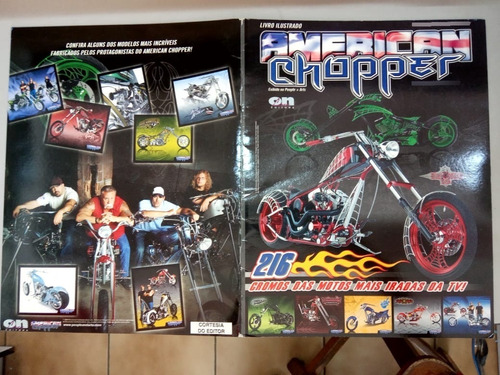 Álbum De Figurinhas American Chopper Completo Colado