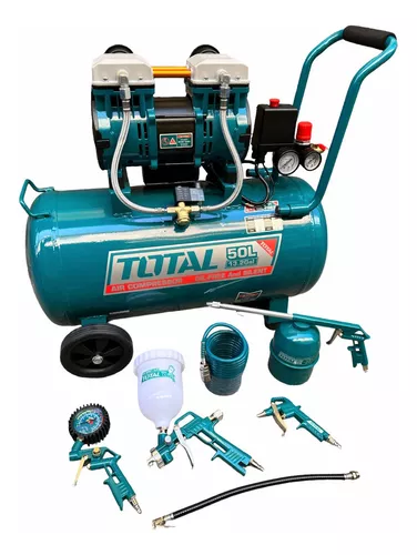 TOTALTOOLS Compresor De Aire 50lts / 2.5 Hp