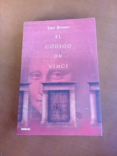 Novela El Código Da Vinci. Dan Brown 