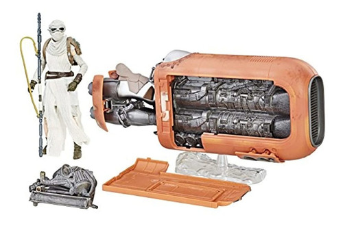 Star Wars The Black Series Rey's Speeder (jakku) Y Figura