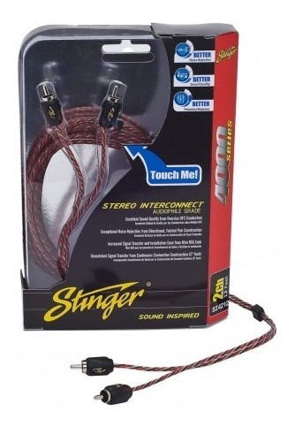 Cabo Rca Stinger 2 Canais Twisted Pair Interconnect 4.6m