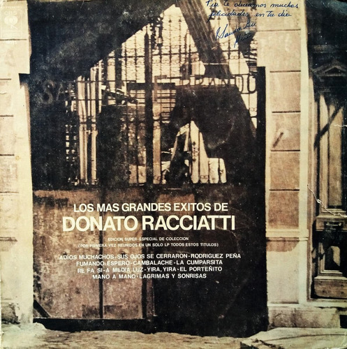 Donato Racciatti - Los Más Grandes Éxitos Lp 