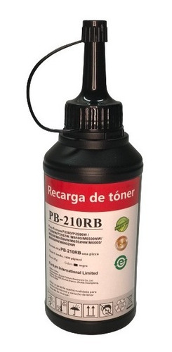 Imagen 2 de 9 de Kit Toner Pantum Recarga Original P2500w Pb 210rb