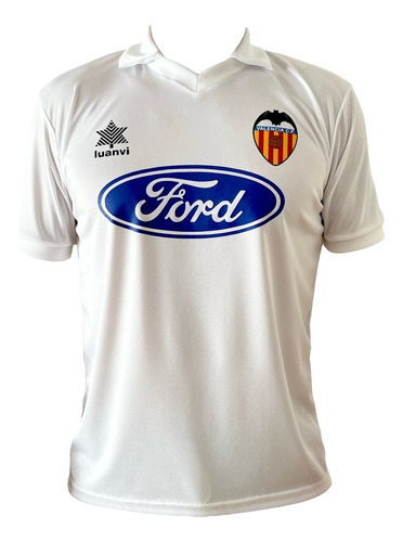 Camiseta Valencia Burrito Ortega - Romario Retro