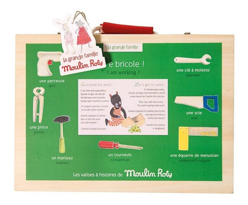 Imagem 6 de 6 de Kit Ferramentas - Diy - Moulin Roty