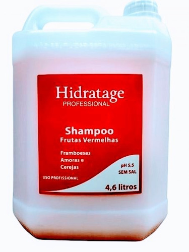 Lavatório Hidratage Frutas Vermelhas Shampoo S/ Sal Gl 4,6 L