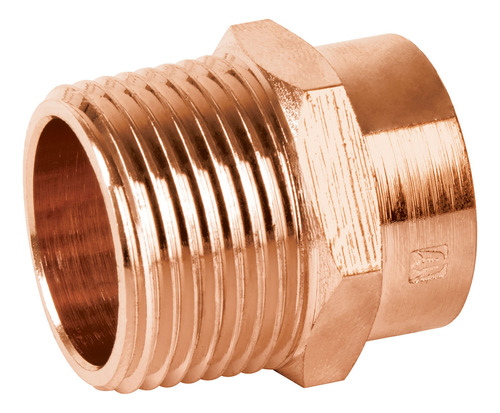 Conector De Cobre Rosca Exterior 3/4' Foset 49654