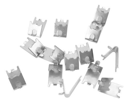 . 14 Clips For Estantes De Congelador De 1,5 Mm Con Hebilla