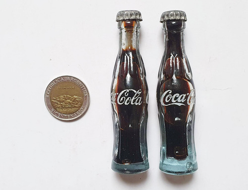 Coca Cola Botella Mini Antigua Colección