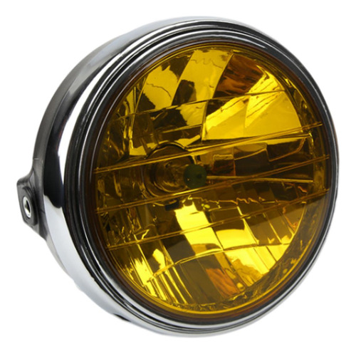 Faro De Motocicleta Faro De Motocicleta Redondo Compatible