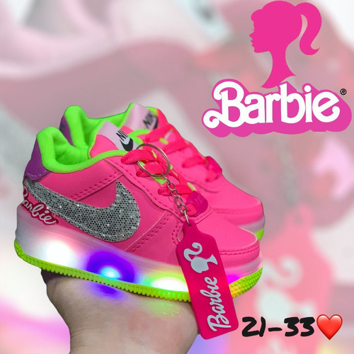 Zapatos Barbie De Luces Para Niñas