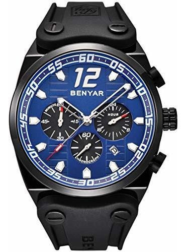 Benyar Cronografo Impermeable Relojes Cool Sport Militar Ban