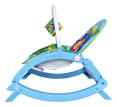 Cadeira De Balanço Para Bebê Color Baby Bandeja Alimentação