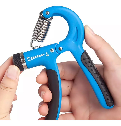 Hand Grip Regulable Para Manos Ejercitador Antebrazo Azul