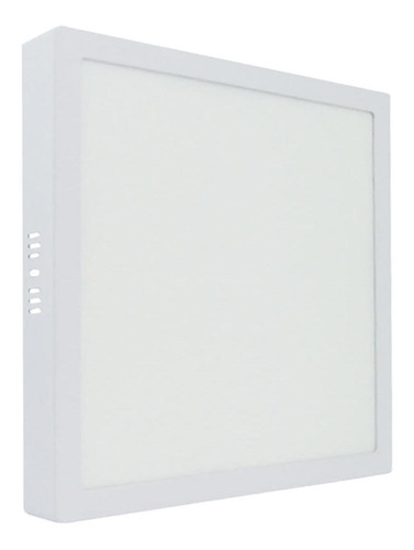 Foco Led Panel 24 Watt Cuadrado Sobrepuesto Luz Blanca