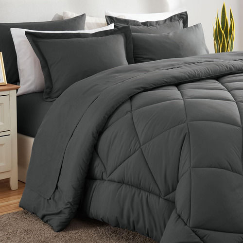 Juego De Edredón Completo Cozylux Con Sábanas 7 Piezas En