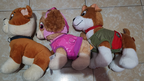Lote De Peuches De Paw Patrol Tracker Ruble Sky Build A Bear Café