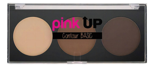 Paleta Contorno Pink Up Contour Basic Contorno Rostro Pinkup Tono Multi