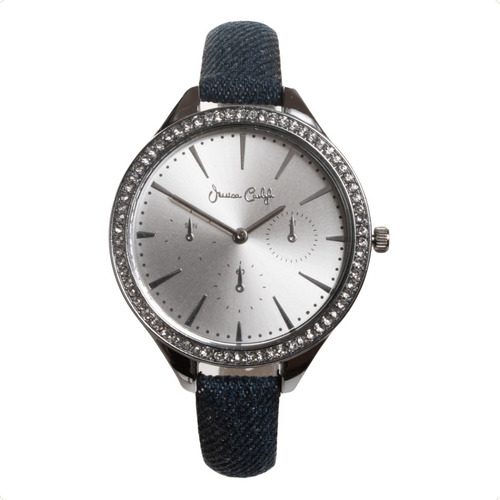 Reloj Dama Jessica Carlyle Plateado Analógico St2494s758den