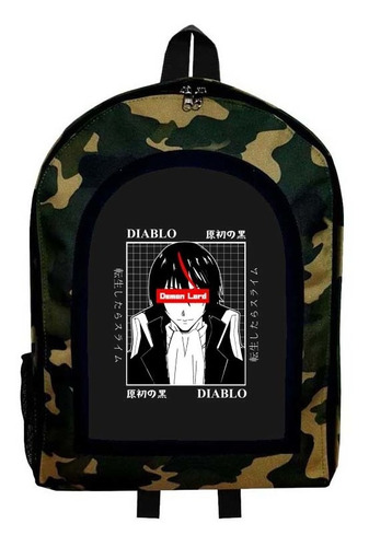 Mochila Camuflada Mushoku Tensei Modelo B220