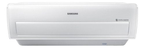 Aire acondicionado Samsung Inverter Triangular  split  frío/calor 4300 frigorías  blanco 220V AR18KSWDAWK
