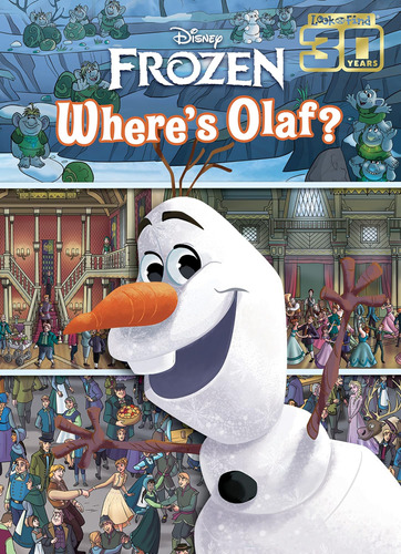 Disney Frozen ¿dónde Está Olaf? Libro Actividades Look And A