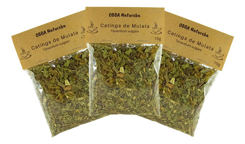 Kit 3chás Catinga De Mulata - Legítima Erva P Chá In Natura