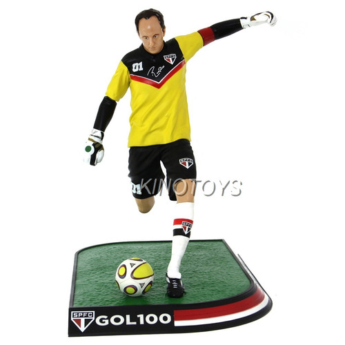 Estátua Rogério Ceni 1/6 São Paulo Spfc 100º Gol (34cm)
