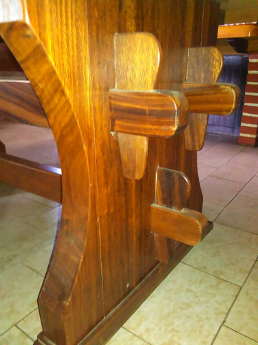 Mesa Comedor Madera Maciza Usado (Usado)