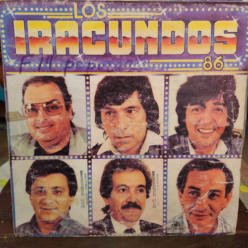 Vinilo Los Iracundos 86 M6