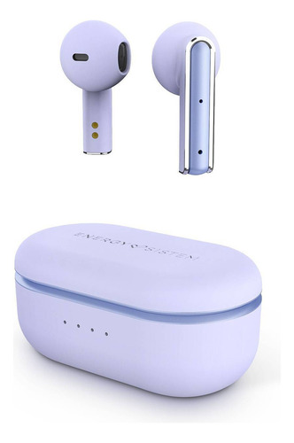 Audifono Energy Sistem Earphone Style 4 True Wireless Violet Color De La Luz Violeta